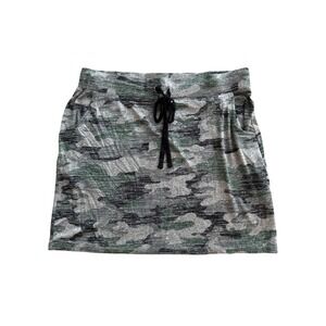 Market & Spruce Amia Knit Skirt Olive Camo XL Stitch Fix New With Tags